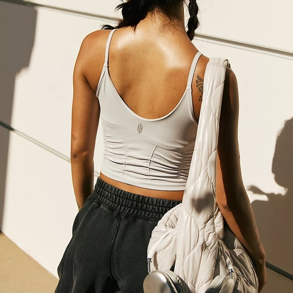 FP Movement Good Karma Ruched Cropped Tank - Picture 2 of 6